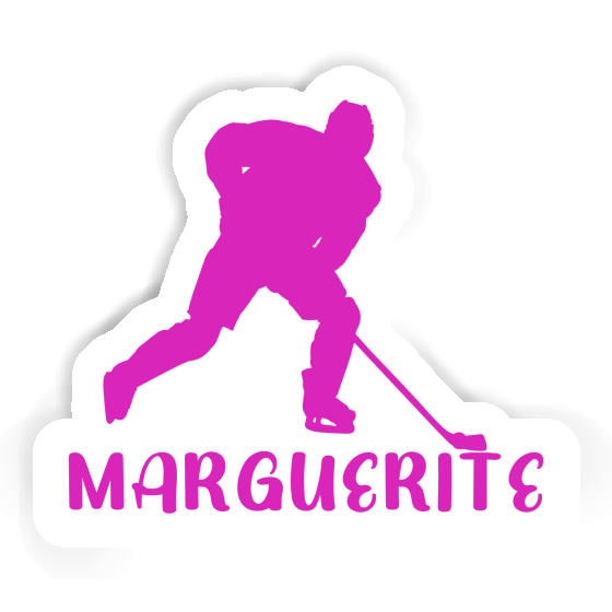Joueuse de hockey Autocollant Marguerite Notebook Joueuse de hockey Autocollant Marguerite Gift package Image