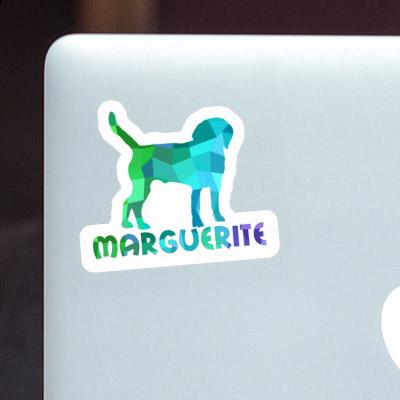 Autocollant Chien Marguerite Notebook Autocollant Chien Marguerite Gift package Image