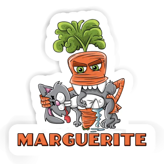 Aufkleber Monster-Karotte Marguerite Notebook Image