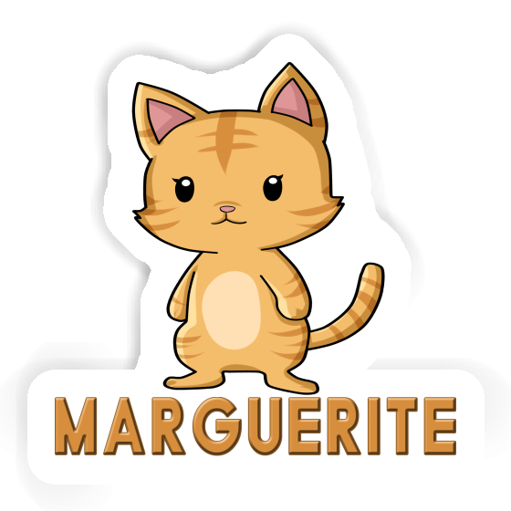 Marguerite Autocollant Chat Marguerite Autocollant Chat Image