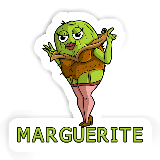 Sticker Marguerite Kiwi Notebook Sticker Marguerite Kiwi Gift package Image