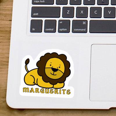 Autocollant Lion Marguerite Notebook Autocollant Lion Marguerite Gift package Image