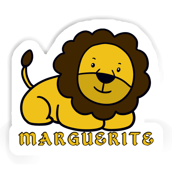 Autocollant Lion Marguerite Notebook Autocollant Lion Marguerite Notebook Image