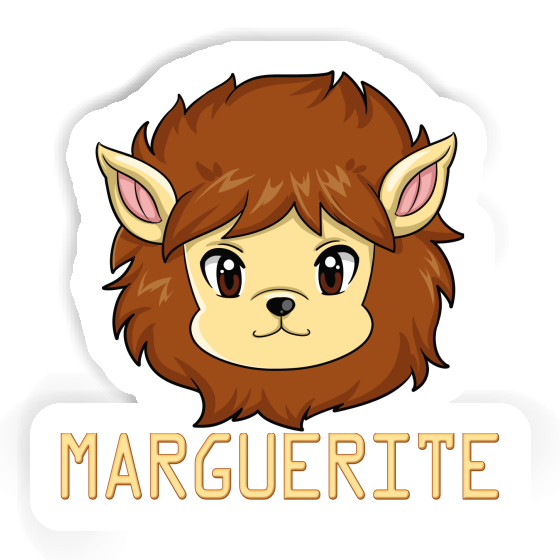 Autocollant Marguerite Tête de lion Autocollant Marguerite Tête de lion Image