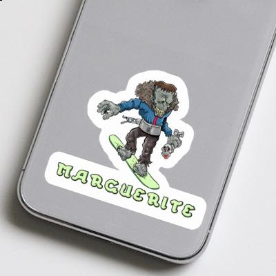 Sticker Boarder Marguerite Laptop Sticker Boarder Marguerite Laptop Image