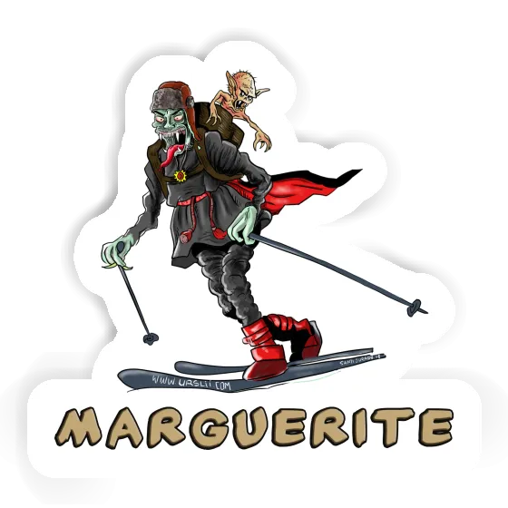 Telemarker Sticker Marguerite Laptop Telemarker Sticker Marguerite Laptop Image