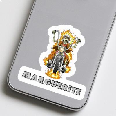 Marguerite Autocollant Motrard Laptop Image