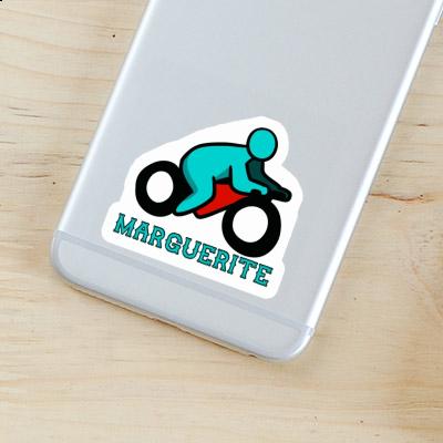 Marguerite Autocollant Motocycliste Laptop Image