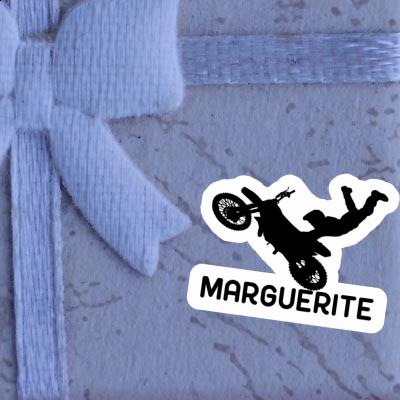 Motocrossiste Autocollant Marguerite Motocrossiste Autocollant Marguerite Image