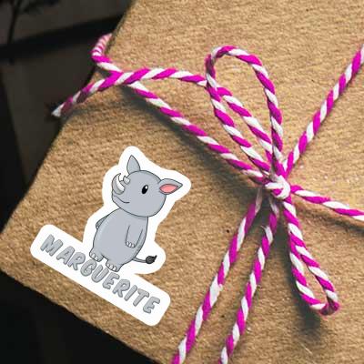 Rhino Sticker Marguerite Notebook Rhino Sticker Marguerite Gift package Image