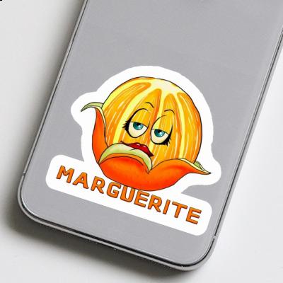 Autocollant Marguerite Orange Notebook Autocollant Marguerite Orange Gift package Image