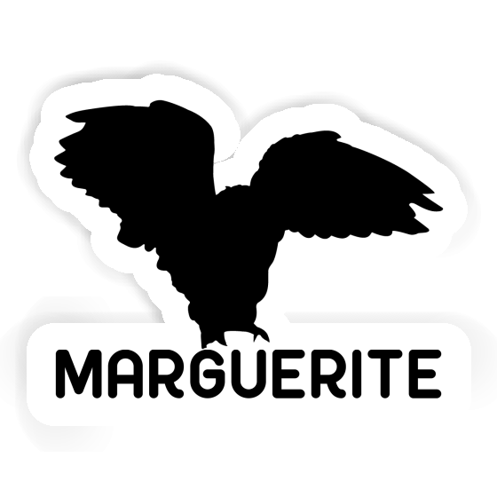 Aufkleber Eule Marguerite Image