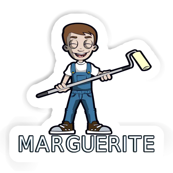 Autocollant Marguerite Peintre Image