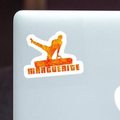 Gymnaste Autocollant Marguerite Laptop Image