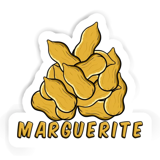 Cacahuète Autocollant Marguerite Laptop Image