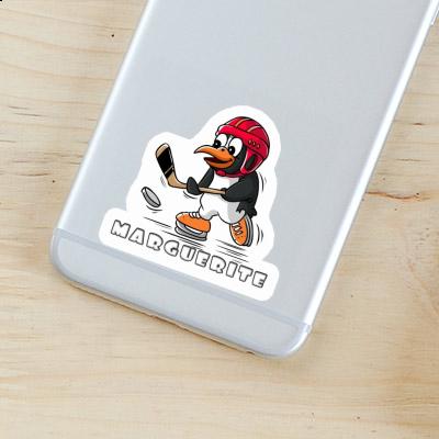 Pingouin de hockey Autocollant Marguerite Notebook Pingouin de hockey Autocollant Marguerite Gift package Image
