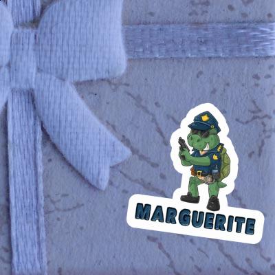 Sticker Polizist Marguerite Notebook Sticker Polizist Marguerite Gift package Image