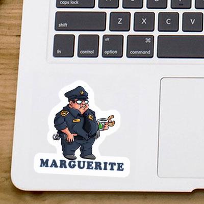 Marguerite Sticker Police Officer Laptop Marguerite Sticker Police Officer Laptop Image
