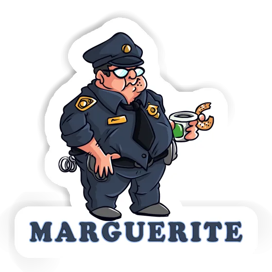 Marguerite Autocollant Policier Image