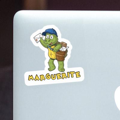 Autocollant Marguerite Postier Laptop Autocollant Marguerite Postier Laptop Image