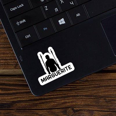 Sticker Marguerite Ring gymnast Laptop Sticker Marguerite Ring gymnast Laptop Image