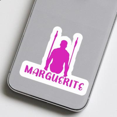 Sticker Ring gymnast Marguerite Laptop Image