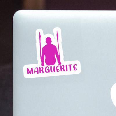 Sticker Ring gymnast Marguerite Notebook Image
