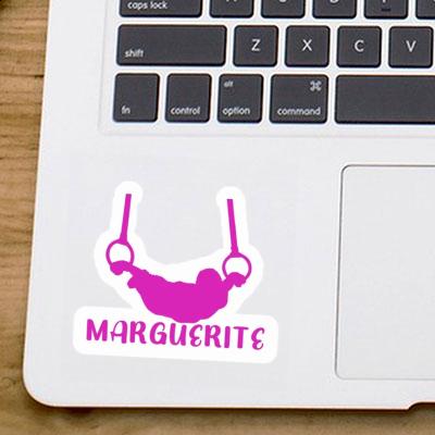 Sticker Ring gymnast Marguerite Laptop Image