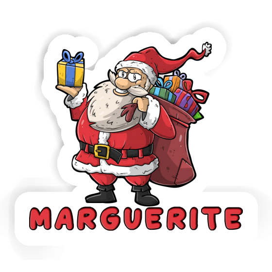 Père Noël Autocollant Marguerite Laptop Image