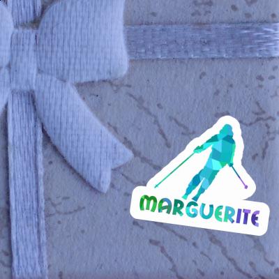 Marguerite Sticker Skier Laptop Marguerite Sticker Skier Laptop Image
