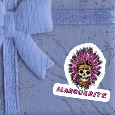 Womens Skull Sticker Marguerite Notebook Womens Skull Sticker Marguerite Notebook Image