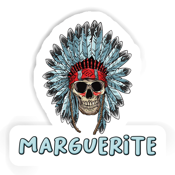 Indian Skull Sticker Marguerite Notebook Indian Skull Sticker Marguerite Gift package Image
