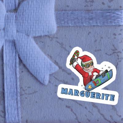 Autocollant Snowboardeur Marguerite Gift package Image