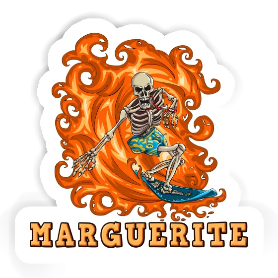 Sticker Surfer Marguerite Laptop Sticker Surfer Marguerite Laptop Image