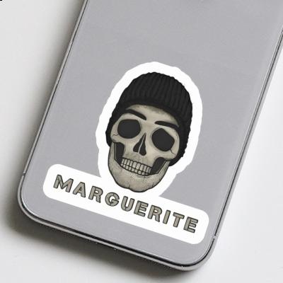 Autocollant Tête de mort Marguerite Laptop Autocollant Tête de mort Marguerite Laptop Image
