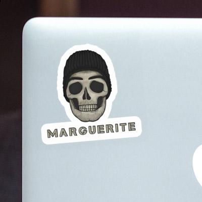 Autocollant Tête de mort Marguerite Laptop Autocollant Tête de mort Marguerite Laptop Image