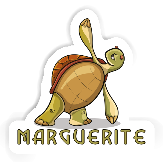 Autocollant Marguerite Tortue yoga Gift package Image