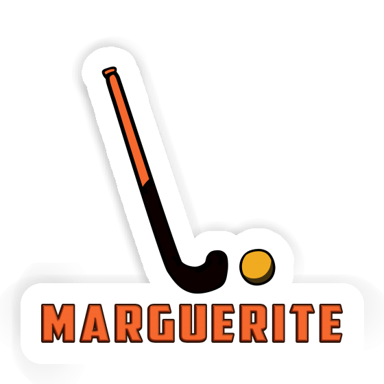 Crosse d'unihockey Autocollant Marguerite Notebook Image