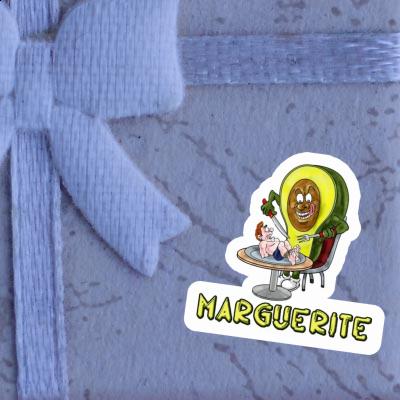 Sticker Marguerite Avocado Sticker Marguerite Avocado Image