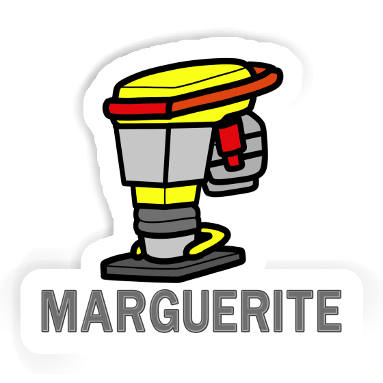 Sticker Rüttelstampfer Marguerite Laptop Sticker Rüttelstampfer Marguerite Laptop Image