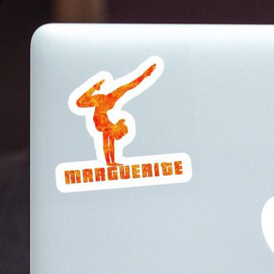 Aufkleber Marguerite Yoga-Frau Laptop Aufkleber Marguerite Yoga-Frau Laptop Image