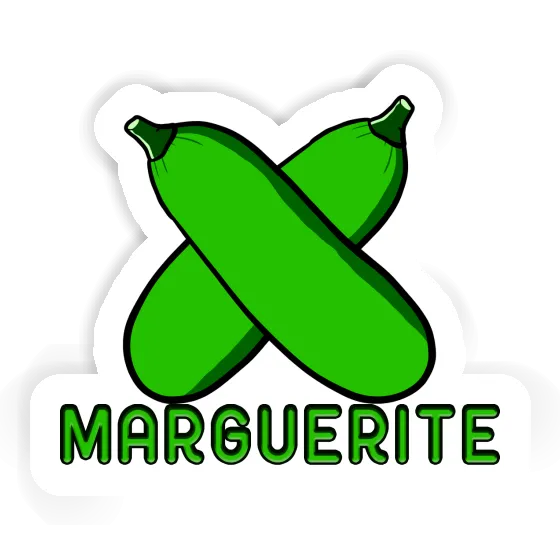 Courgette Autocollant Marguerite Courgette Autocollant Marguerite Image