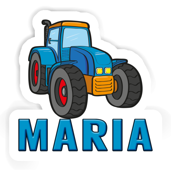 Aufkleber Maria Traktor