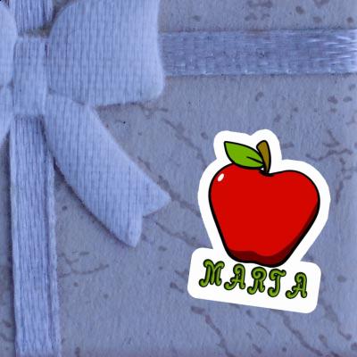 Autocollant Marta Pomme Notebook Image