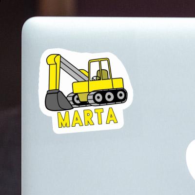 Autocollant Marta Pelleteuse Image