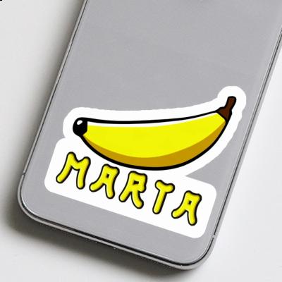 Marta Autocollant Banane Notebook Image