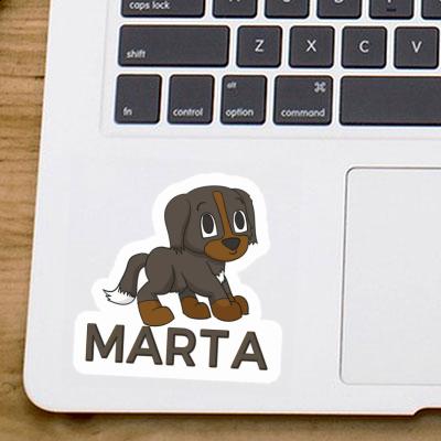 Marta Autocollant Chien de bouvier Image
