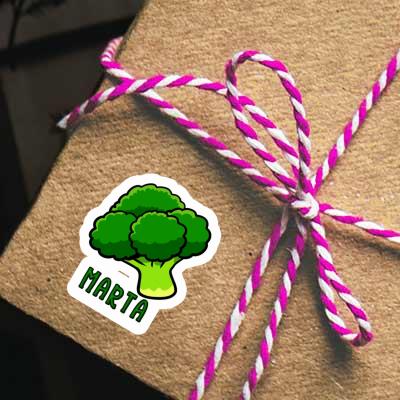 Aufkleber Brokkoli Marta Laptop Image