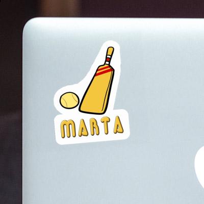 Autocollant Marta Maillet de cricket Gift package Image