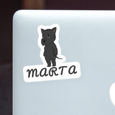 Aufkleber Riesenschnauzer Marta Notebook Aufkleber Riesenschnauzer Marta Gift package Image